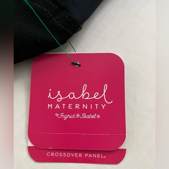 NWT ($24.99) Isabel Black Denim Raw Edge Bermuda. Size 16. - Picture 5 of 7